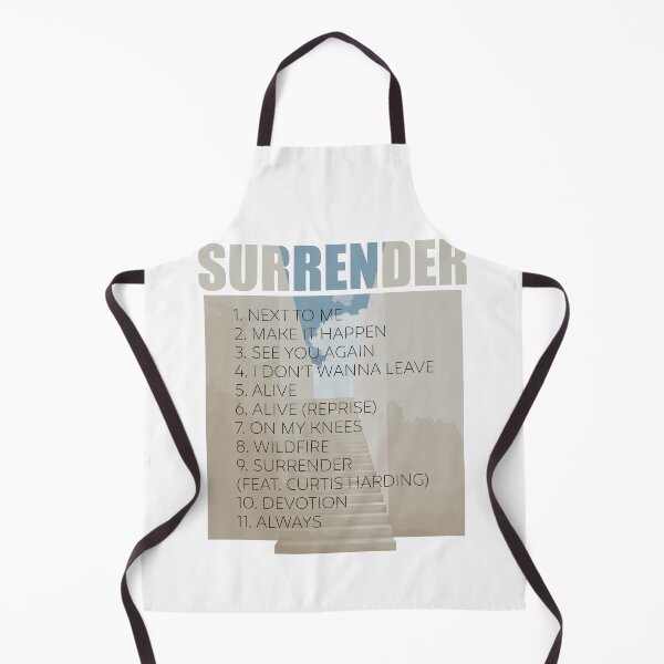 Item preview, Rufus Du Sol Merch Surrender List designed and sold by Cameron-Gray.