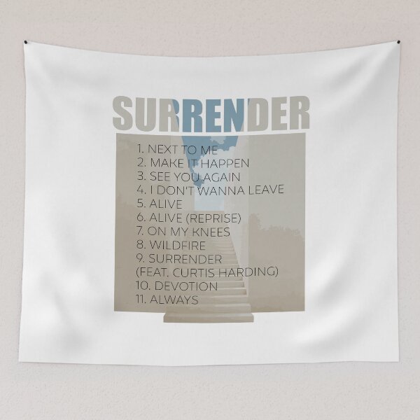 Item preview, Rufus Du Sol Merch Surrender List designed and sold by Cameron-Gray.