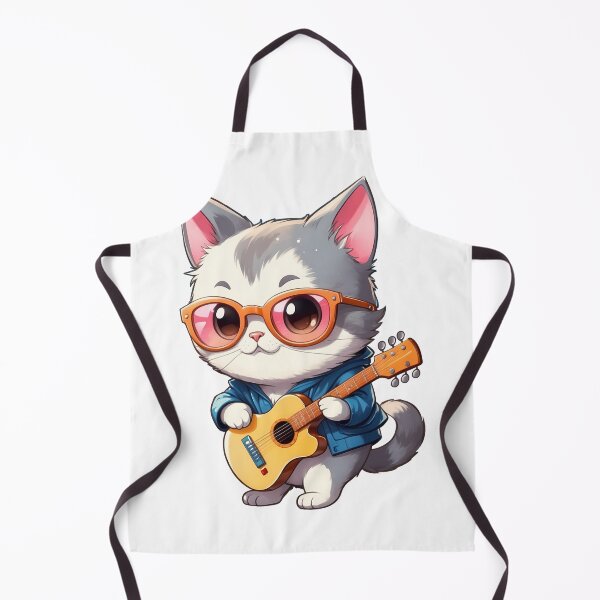 Item preview, World cat day playing the guitar designed and sold by wplamkung.