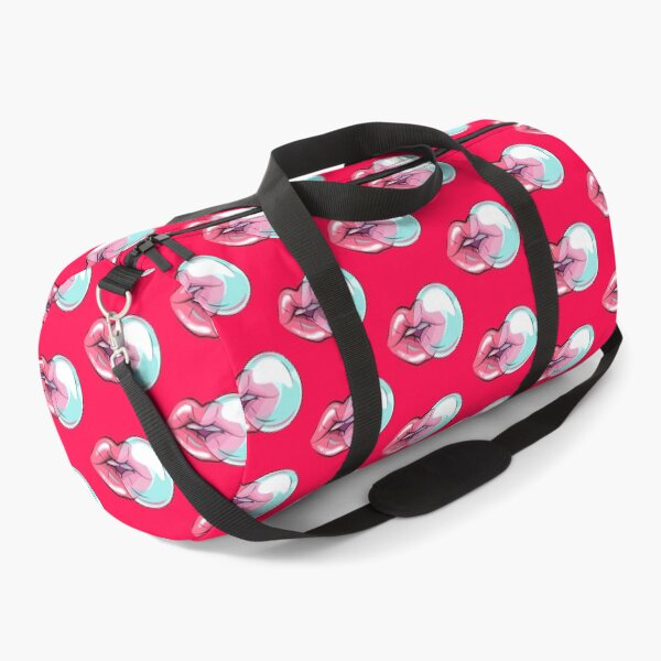 Item preview, Woman lips with bubble gum designed and sold by LionessLove.
