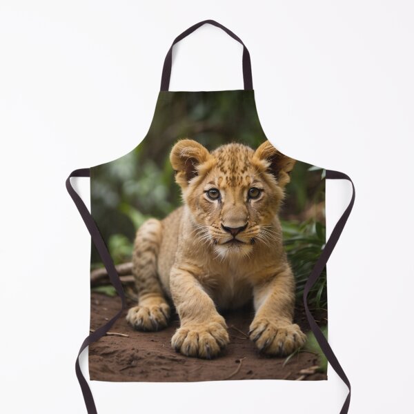 Item preview, A Lion Cub in Jungle designed and sold by PalettePetal.