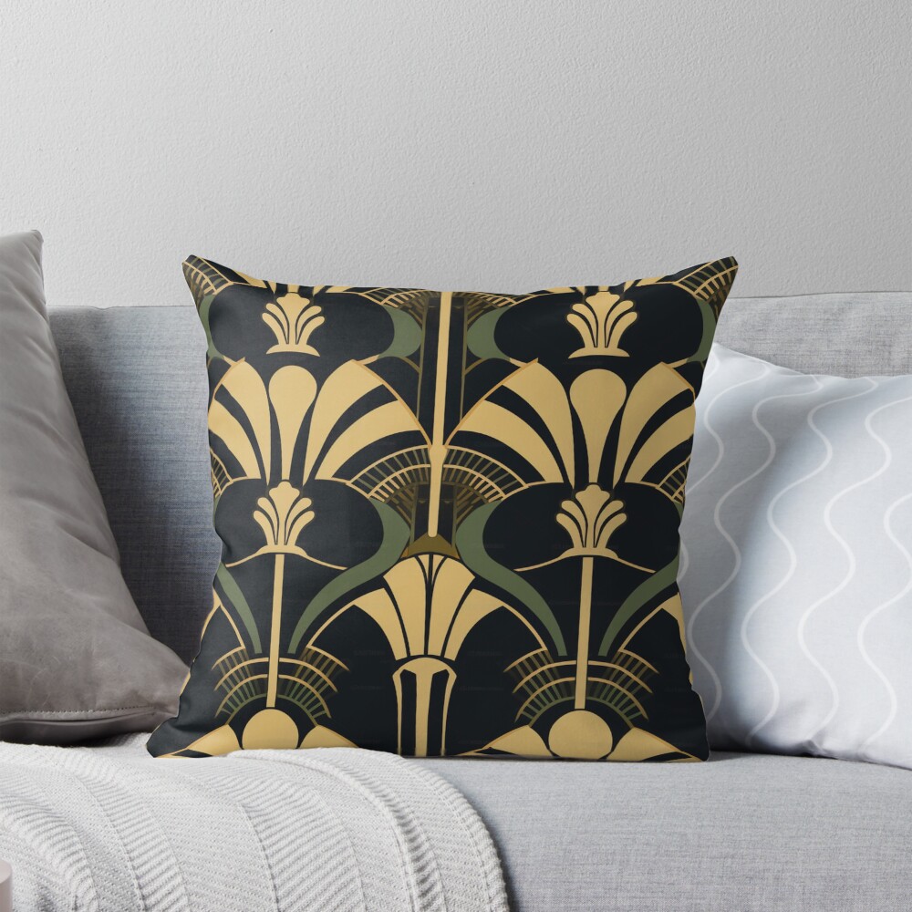 Item preview, Throw Pillow designed and sold by PrettyPatternss.