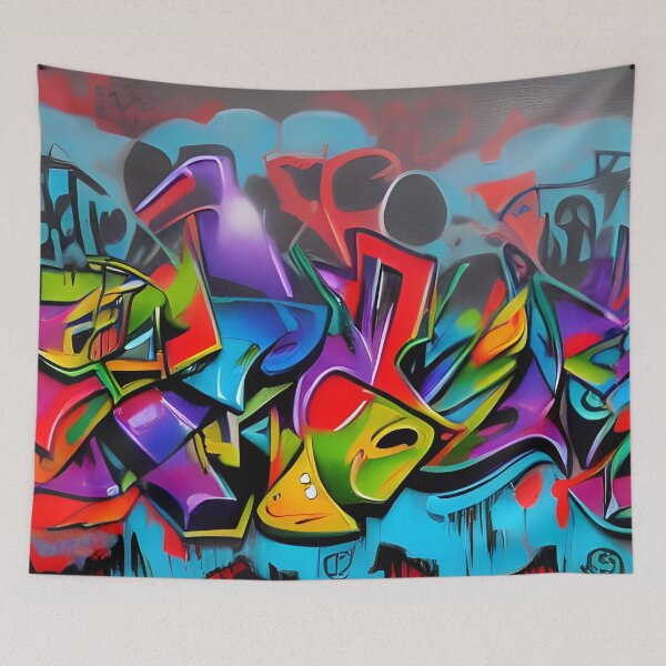 Item preview, Urban Street Art – Bold Abstract Modern Graffiti Design | 138 designed and sold by City Graffix Design Co..