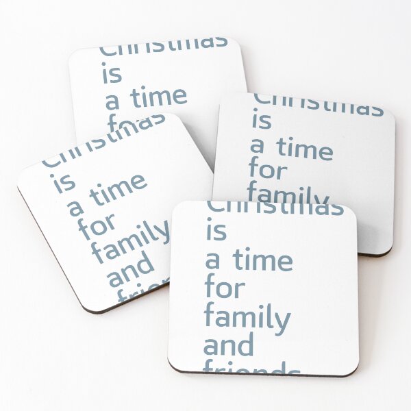 Item preview, Christmas is a time for family and friends. designed and sold by 9blueart.