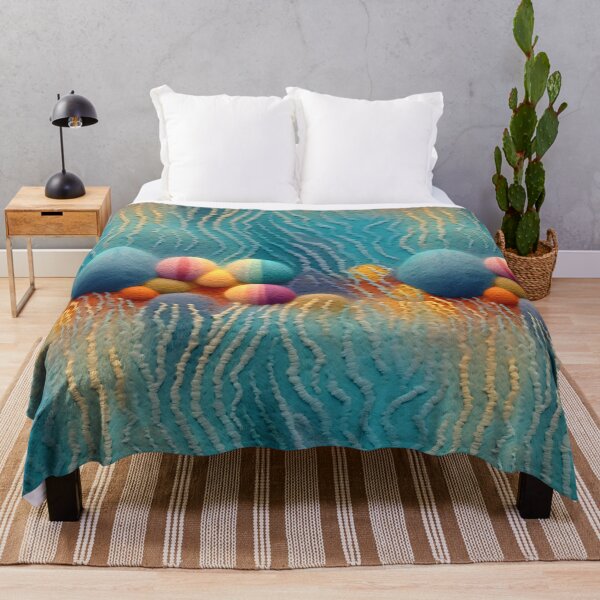 Item preview, Colorful Cozy Felt Texture Pattern designed and sold by Miriam-Feyga Bunimovich.