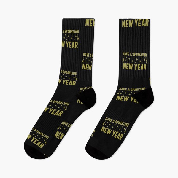 Item preview, Have a Sparkling New Year - Happy New Year 2024 Celebration, Sparkling Wine Humor (Golden Design) designed and sold by Spiprinto.