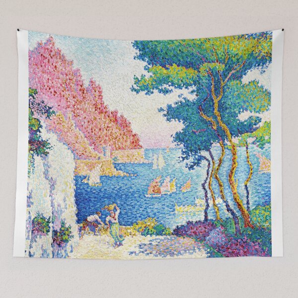Artikelvorschau, HD. Capo di Noli, in der Nähe von Genua, von Paul Signac. HOCHAUFLÖSEND entworfen und verkauft von MINDTHECHERRY.