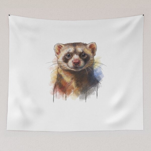 Item preview, Ferret in Action: Stealing Smiles designed and sold by FreshArtFusion.