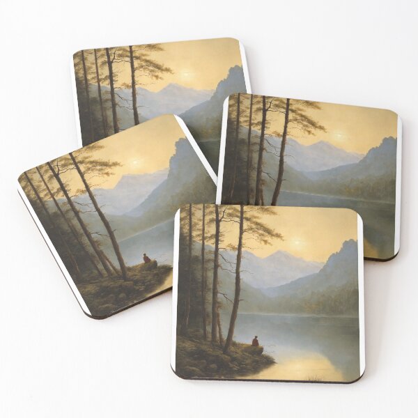 Item preview, Lakeside Tranquility and Nature's Reflective Bliss designed and sold by AmrTaha86.