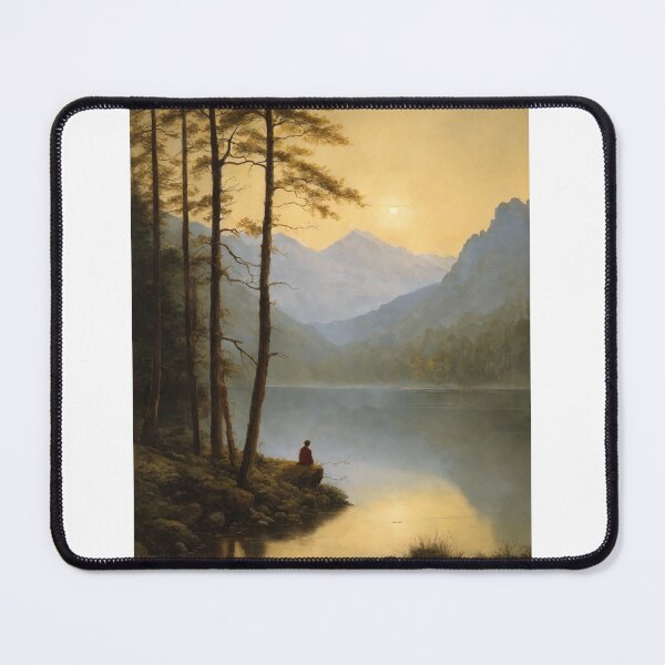 Item preview, Lakeside Tranquility and Nature's Reflective Bliss designed and sold by AmrTaha86.