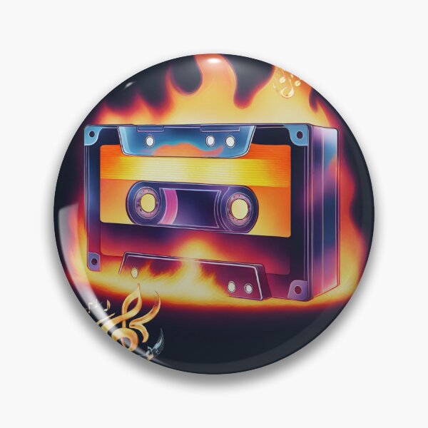 Item preview, Burning Cassette 6 designed and sold by TakeThis4.
