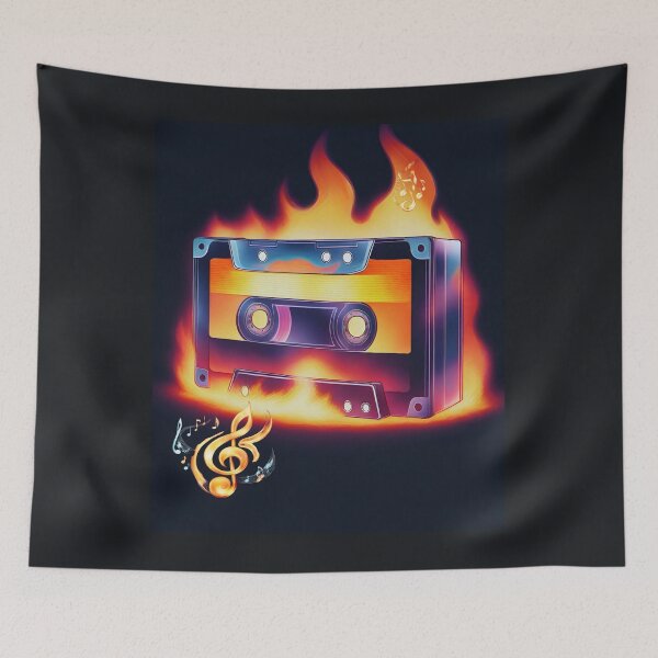 Item preview, Burning Cassette 6 designed and sold by TakeThis4.