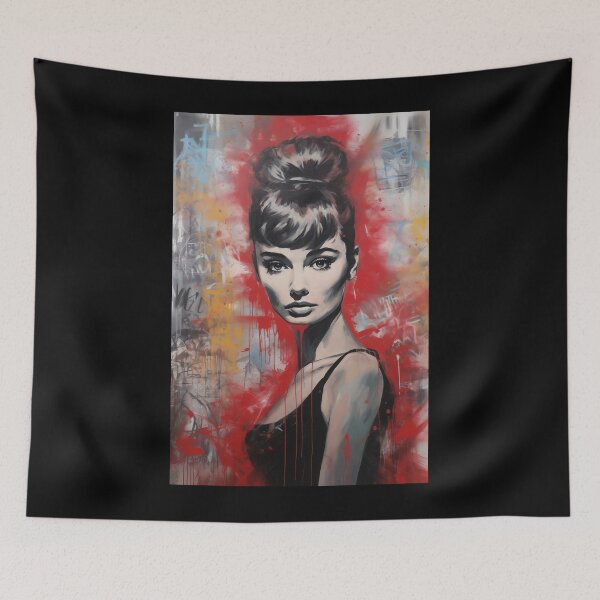 Item preview, Audrey Hepburn Red designed and sold by ReverseWorld.