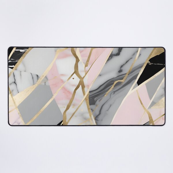 Item preview, Beautiful Surfaces. Pink, Gray and Gold Marble designed and sold by reimaige.