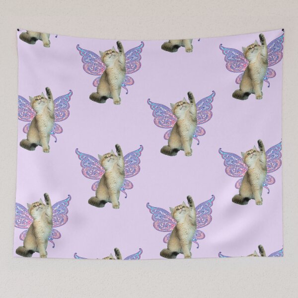 Item preview, aesthetic fairy cat  designed and sold by snadesign.