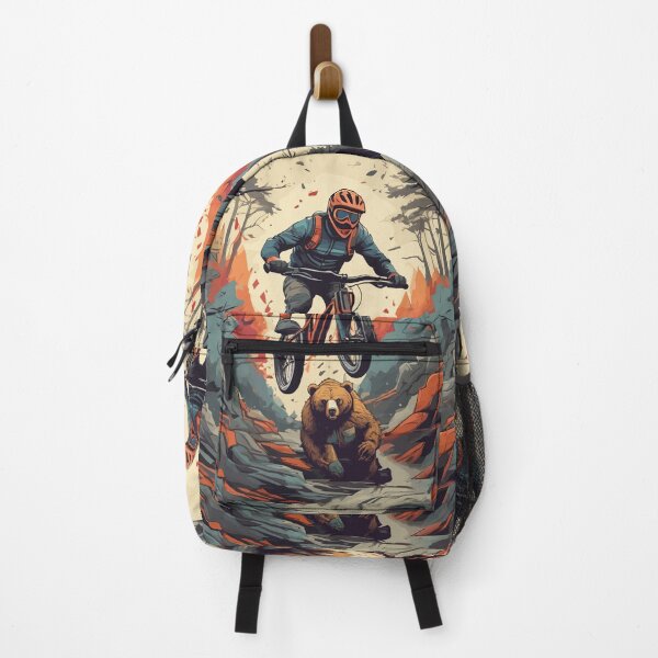 Item preview, Downhill bike, gift cycling cyclist mountain biker designed and sold by BRUNTadventures.