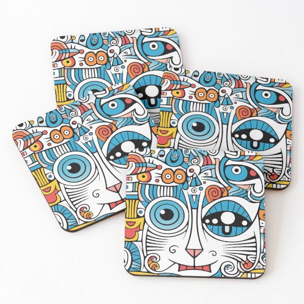 Item preview, Cats in all their states designed and sold by aghnadarragh.