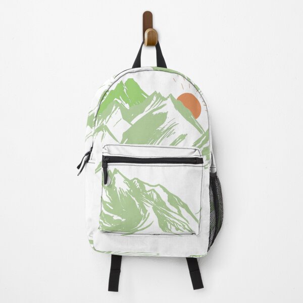 Item preview, Green mountains, simple lines designed and sold by SmallBean96.