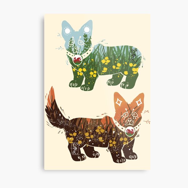 Corgi - Wales Metal Print