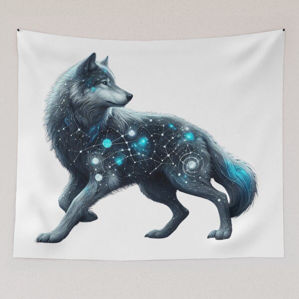 Item preview, The Celestial wolf. designed and sold by Taans-Creation.