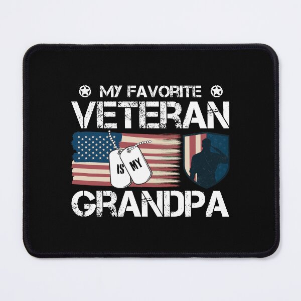 Item preview, My Favorite Veteran is My Grandpa Respected Veteran Beloved Veteran designed and sold by FlyShop1.