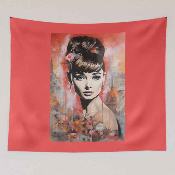 Item preview, Audrey Hepburn Colorful designed and sold by ReverseWorld.