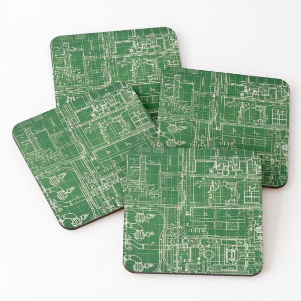 Item preview, GREEN Engineering Blueprints designed and sold by StahrDesigns.