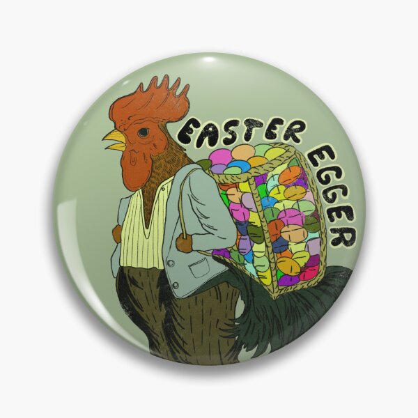 Item preview, Retro Easter Egger Rooster designed and sold by MaryRose73744.