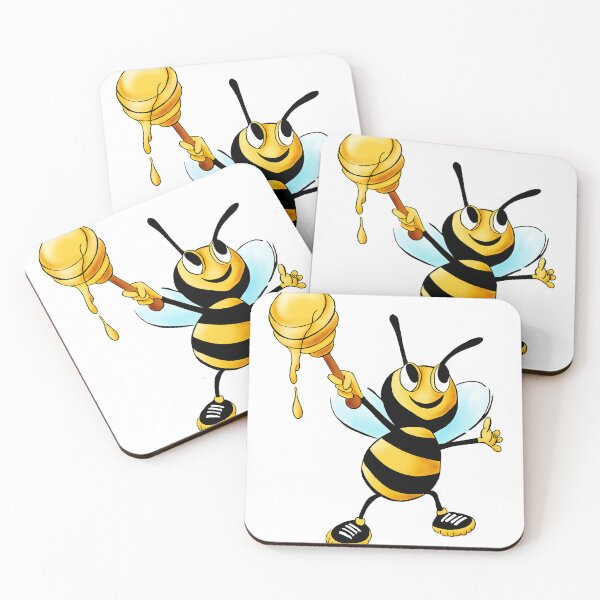 Item preview, Honey Bee happy designed and sold by jortkesi.