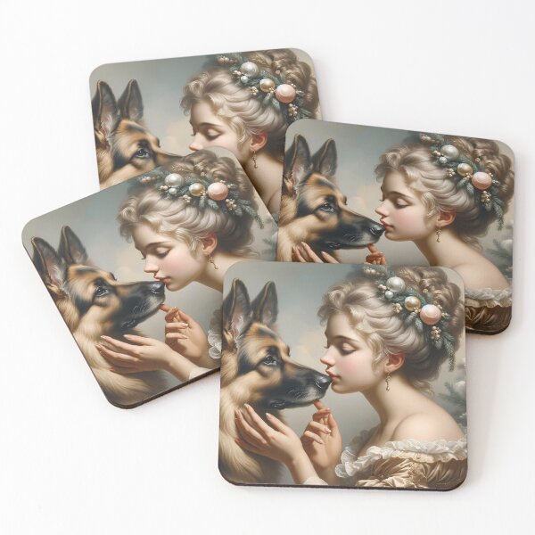 Item preview, Yuletide Embrace: Rococo Love designed and sold by DeenaDee.