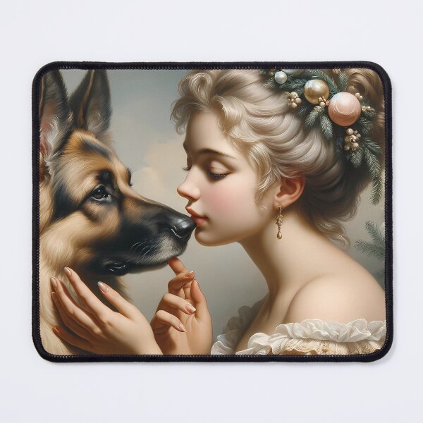 Item preview, Yuletide Embrace: Rococo Love designed and sold by DeenaDee.