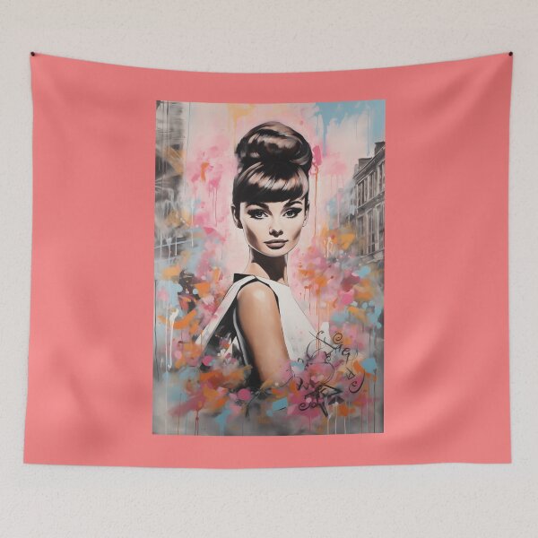 Item preview, Audrey Hepburn Shopping Walk designed and sold by ReverseWorld.