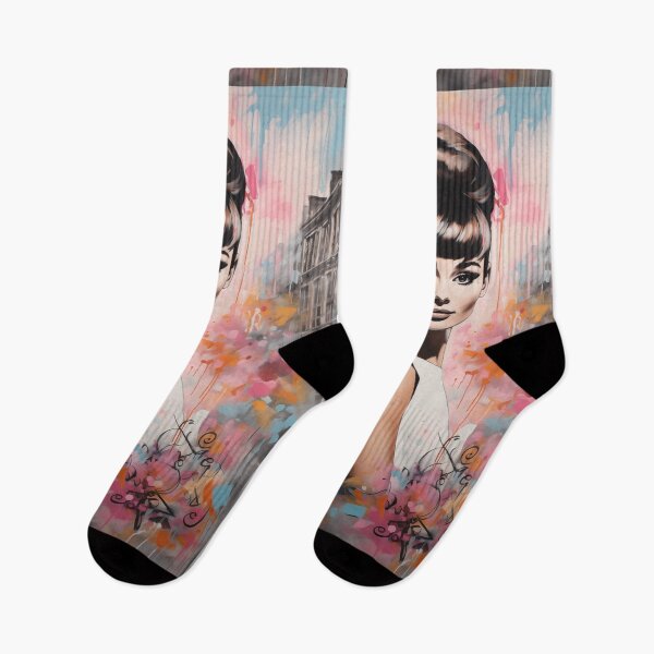Item preview, Audrey Hepburn Shopping Walk designed and sold by ReverseWorld.