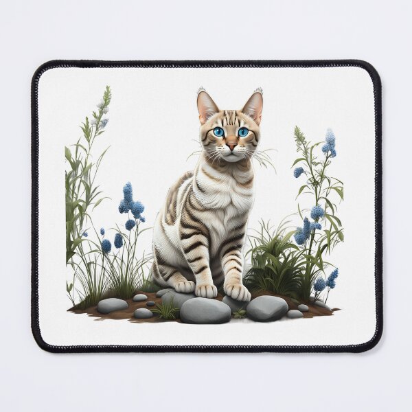 Item preview, Beautiful Snow Lynx Bengal cat  designed and sold by Kaleddis.