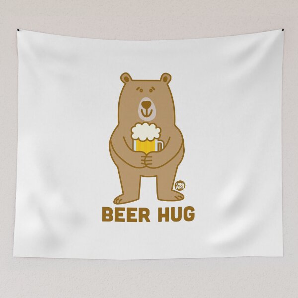 Item preview, BEER HUG BEAR designed and sold by TODD GOLDMAN.