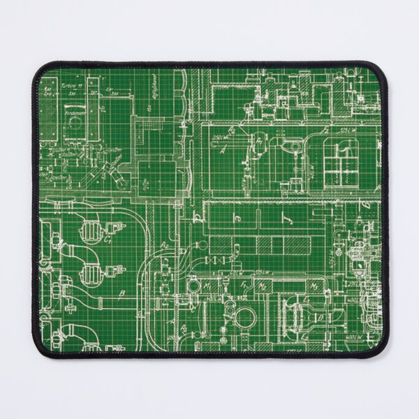 Item preview, Planos de ingeniería VERDES designed and sold by StahrDesigns.