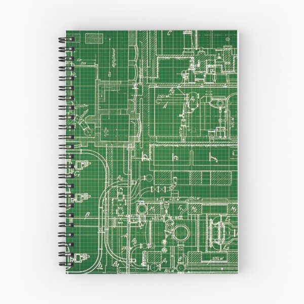 Aperçu de l'œuvre Plans d’ingénierie VERTS créée et vendue par StahrDesigns.