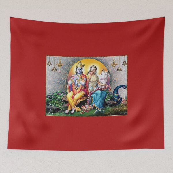 Item preview, Radha Krishna Divine Love designed and sold by GoddessParvatiSati.
