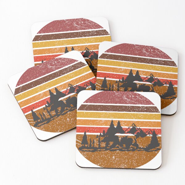 Item preview, Vintage Sunset bear designed and sold by 1081900shop.