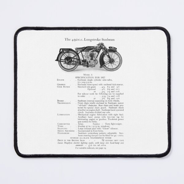 Item preview, Sunbeam motorbike catalogue 1927 designed and sold by Random Railways.