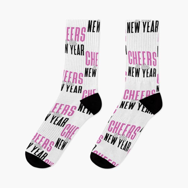 Item preview, Cheers to the New Year - Happy New Year 2024 Celebration (Pink and Black Design) designed and sold by Spiprinto.