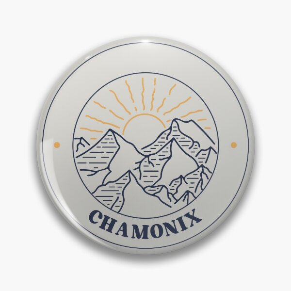 Aperçu de l'œuvre Crête de montagne (Chamonix) créée et vendue par LetsOverThinkIt.