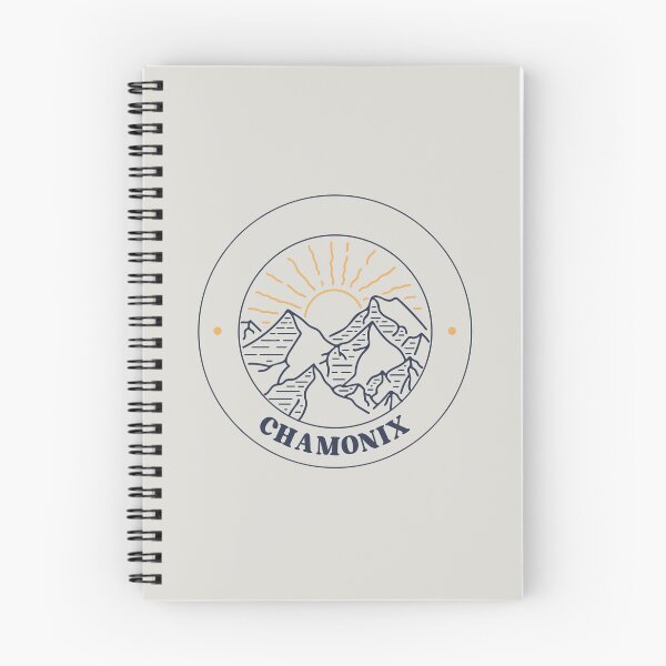 Item preview, Mountain crest (Chamonix) designed and sold by LetsOverThinkIt.