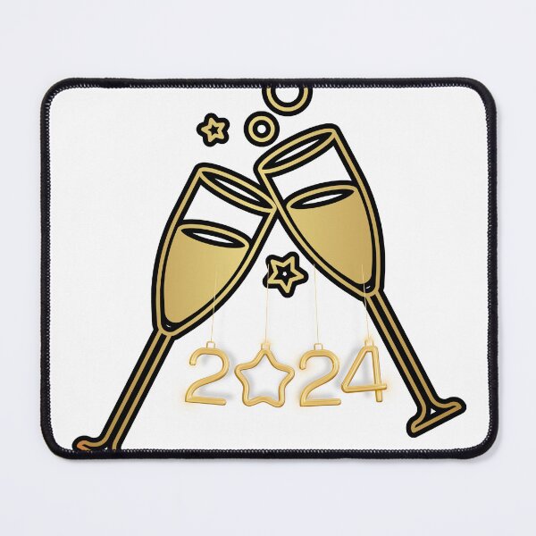 Item preview, Happy New Year 2024 T-Shirt designed and sold by DinoCook.