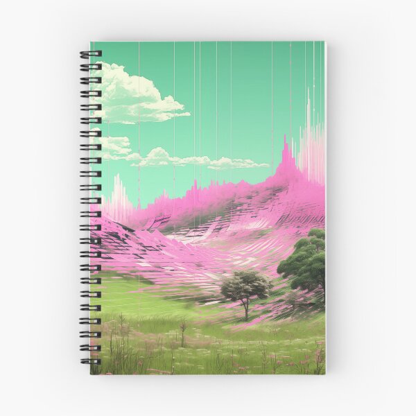 Item preview, Glitched Art Landscape of Nature and Mountains designed and sold by Je-we.