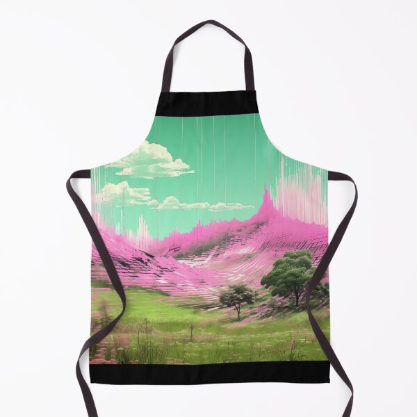 Item preview, Glitched Art Landscape of Nature and Mountains designed and sold by Je-we.