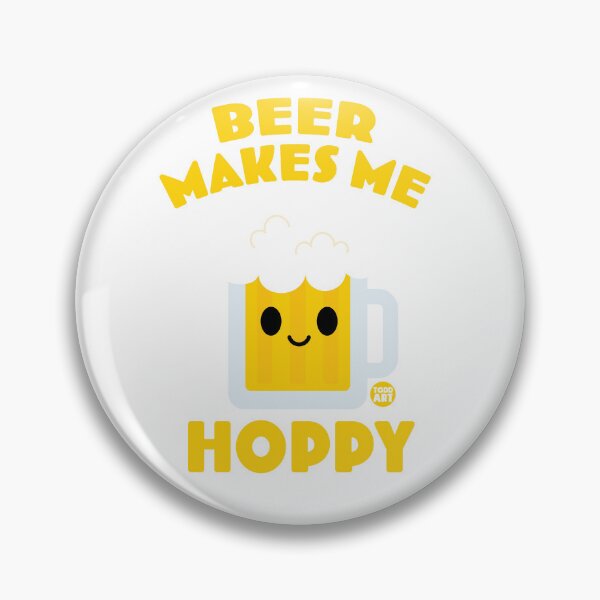 Item preview, BEER MAKES ME HOPPY designed and sold by TODD GOLDMAN.
