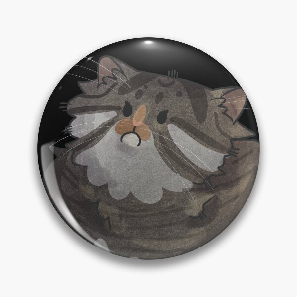 Item preview, Angry Manul - Pallas's Cat designed and sold by FelineEmporium.