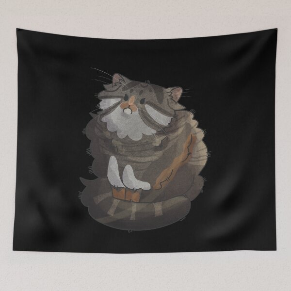 Item preview, Angry Manul - Pallas's Cat designed and sold by FelineEmporium.