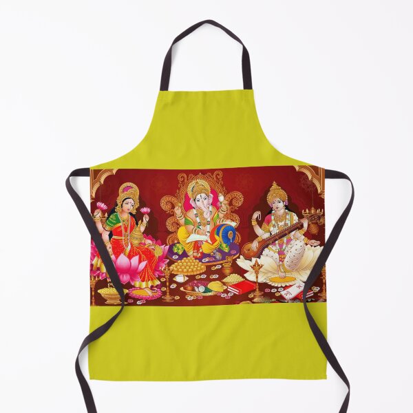 Item preview, Lakshmi,Ganesh, Saraswati Divine Illustration designed and sold by GoddessParvatiSati.